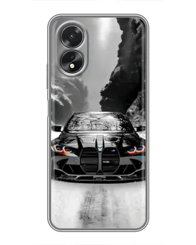 Чохол для OPPO A18 з картинкою «BMW — акварельний дрифт» Чохол для OPPO A18 з картинкою «BMW — акварельний дрифт»