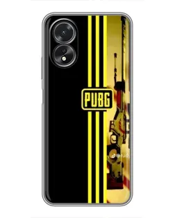 Чохол для OPPO A18 з картинкою «PUBG — камуфляжний шолом» Чохол для OPPO A18 з картинкою «PUBG — камуфляжний шолом»