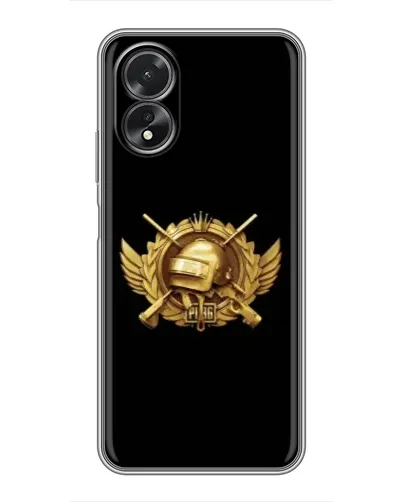 Чохол для OPPO A18 з картинкою «PUBG — помаранчевий градієнт» Чохол для OPPO A18 з картинкою «PUBG — помаранчевий градієнт»