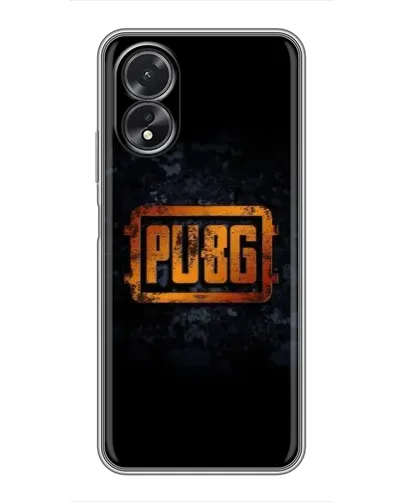 Чохол для OPPO A18 з картинкою «PUBG — золотий логотип» Чохол для OPPO A18 з картинкою «PUBG — золотий логотип»