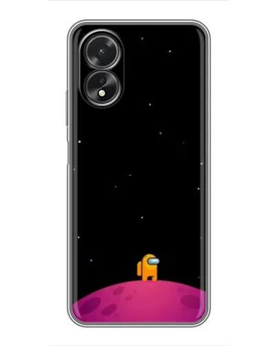 Чохол для OPPO A18 з картинкою «Самотній герой на планеті» Чохол для OPPO A18 з картинкою «Самотній герой на планеті»