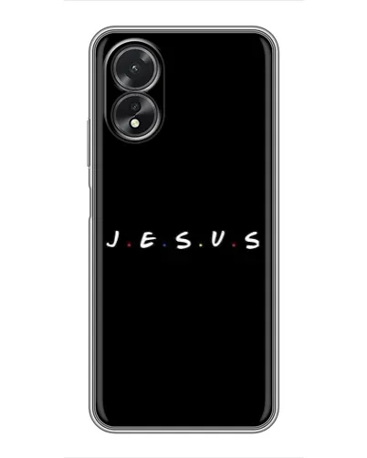Чохол для OPPO A18 з картинкою «Крапки віри J.E.S.U.S.»