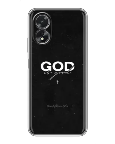 Чохол для OPPO A18 з картинкою «GOD — Бог над усім»