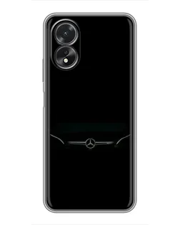 Чехол для OPPO A18 с картинкой «Mercedes Stealth Look»