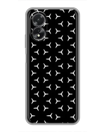 Чехол для OPPO A18 с картинкой «Mercedes паттерн звезд» Чехол для OPPO A18 с картинкой «Mercedes паттерн звезд»