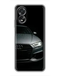Чохол для OPPO A18 з картинкою «Audi — деталізація кузова»