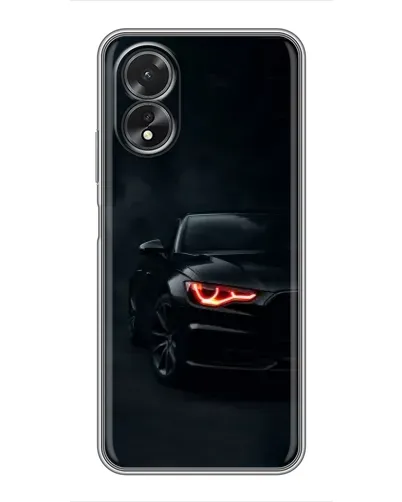 Чехол для OPPO A18 с картинкой «Audi — хищный взгляд»