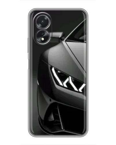 Чехол для OPPO A18 с картинкой «Lamborghini фары детализация» Чехол для OPPO A18 с картинкой «Lamborghini фары детализация»