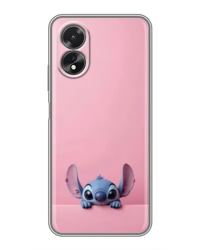 Чохол для OPPO A18 з картинкою «Stitch визирає»