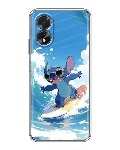 Чохол для OPPO A18 з картинкою «Стіч на хвилі»