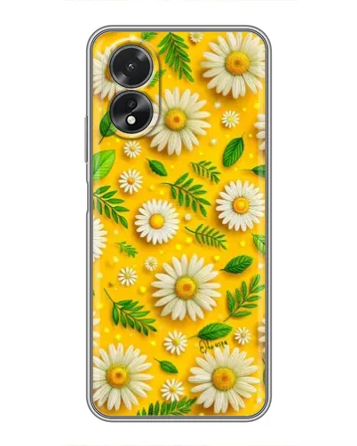 Чохол для OPPO A18 з картинкою «Ромашкове сонце»