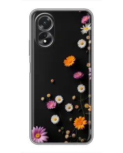 Чохол для OPPO A18 з картинкою «Квіткова композиція»