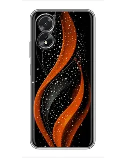 Чохол для OPPO A18 з картинкою «Вогняна зоряна хвиля» Чохол для OPPO A18 з картинкою «Вогняна зоряна хвиля»