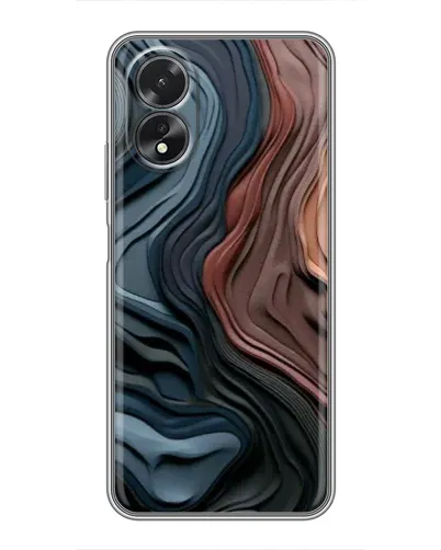 Чохол для OPPO A18 з картинкою «Кольорові хвилі каньйону» Чохол для OPPO A18 з картинкою «Кольорові хвилі каньйону»