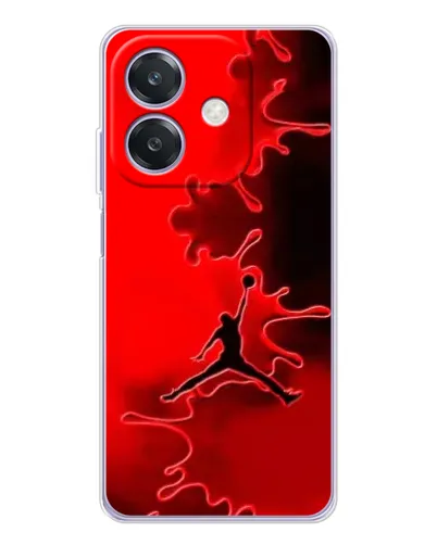 Чохол для OPPO A3 з картинкою «Jordan Red Smoke»