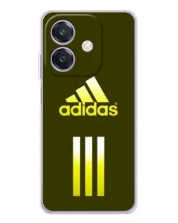 Чохол для OPPO A3 з картинкою «Оливковий градієнт Adidas»