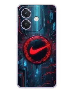 Чохол для OPPO A3 з картинкою «Техногенний стиль Nike»