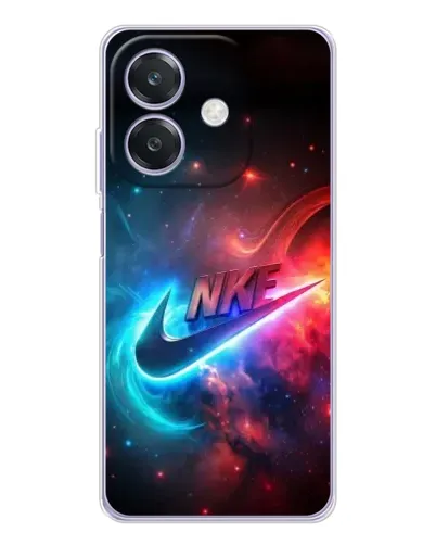 Чохол для OPPO A3 з картинкою «Вогняний логотип Nike»