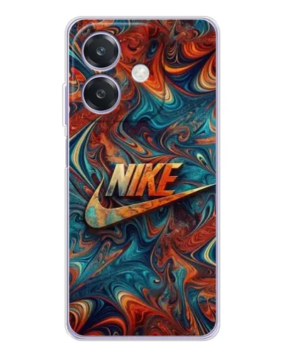 Чохол для OPPO A3 з картинкою «Nike в абстракції»