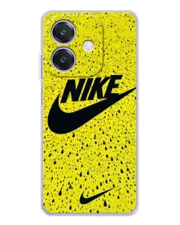 Чохол для OPPO A3 з картинкою «Жовтий текстурний Nike»