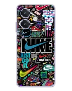 Чехол для OPPO A3 с картинкой «Яркий коллаж Nike» Чехол для OPPO A3 с картинкой «Яркий коллаж Nike»