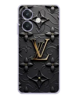 Чохол для OPPO A3 з картинкою «Шкіряна текстура LV»