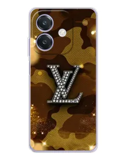 Чохол для OPPO A3 з картинкою «Камуфляжний Louis Vuitton»