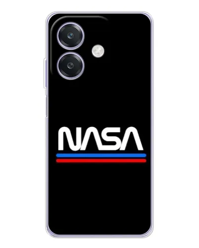 Чохол для OPPO A3 з картинкою «NASA — класика Red Blue»