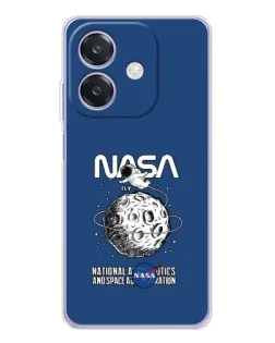 Чохол для OPPO A3 з картинкою «NASA — місячна місія»