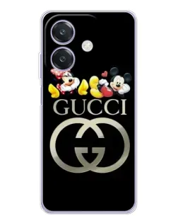 Чохол для OPPO A3 з картинкою «Gucci — герої Disney»