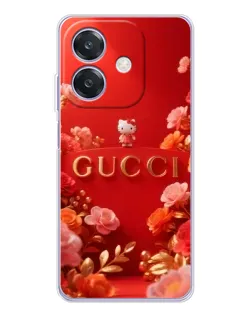 Чохол для OPPO A3 з картинкою «Gucci — золотий сад»
