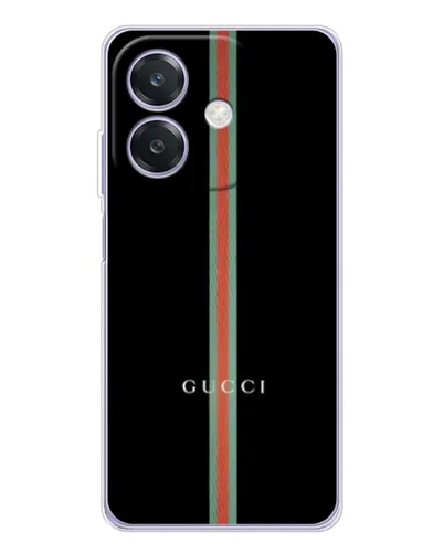 Чехол для OPPO A3 с картинкой «Gucci — строгая линия» Чехол для OPPO A3 с картинкой «Gucci — строгая линия»