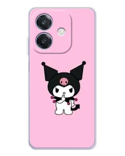 Чохол для OPPO A3 з картинкою «Kuromi — рожева ніжність» Чохол для OPPO A3 з картинкою «Kuromi — рожева ніжність»