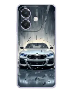 Чохол для OPPO A3 з картинкою «BMW у світлі фар»