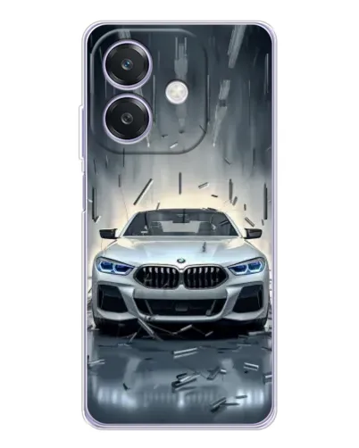 Чохол для OPPO A3 з картинкою «BMW у світлі фар»
