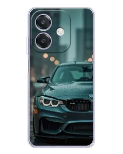 Чохол для OPPO A3 з картинкою «BMW у вогнях міста»