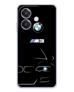Чохол для OPPO A3 з картинкою «Мінімалістичний принт BMW M3»