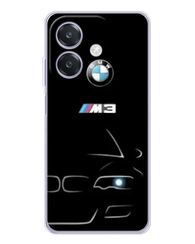 Чохол для OPPO A3 з картинкою «Мінімалістичний принт BMW M3»