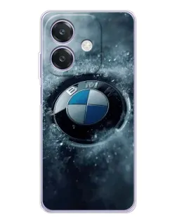 Чехол для OPPO A3 с картинкой «Логотип BMW — лед» Чехол для OPPO A3 с картинкой «Логотип BMW — лед»