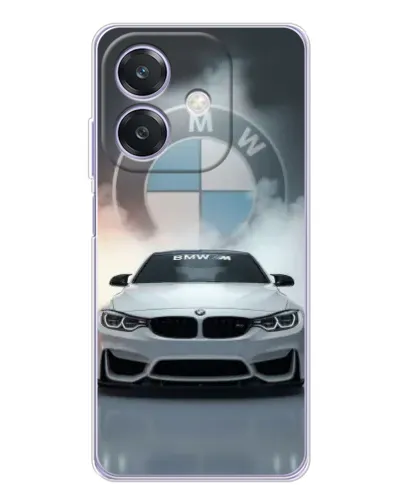 Чехол для OPPO A3 с картинкой «BMW в белом дыму» Чехол для OPPO A3 с картинкой «BMW в белом дыму»