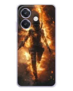 Чехол для OPPO A3 с картинкой «BMW — скорость в дожде» Чехол для OPPO A3 с картинкой «BMW — скорость в дожде»