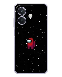 Чохол для OPPO A3 з картинкою «Червоний Among Us»