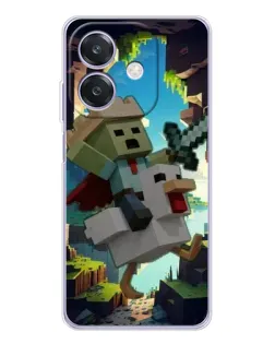 Чохол для OPPO A3 з картинкою «Стів та гусь»