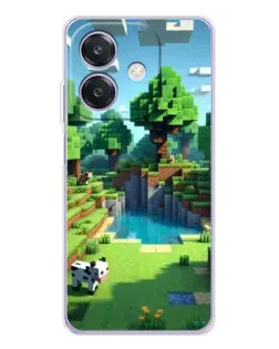 Чохол для OPPO A3 з картинкою «Minecraft літній день»