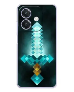 Чохол для OPPO A3 з картинкою «Алмазний меч неон»