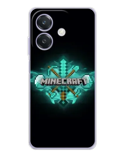 Чохол для OPPO A3 з картинкою «Minecraft Diamond лого» Чохол для OPPO A3 з картинкою «Minecraft Diamond лого»