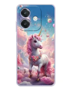 Чохол для OPPO A3 з картинкою «Єдиноріг серед хмар»