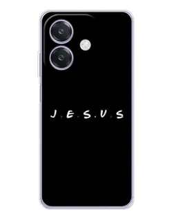 Чехол для OPPO A3 с картинкой «Точки веры J.E.S.U.S.»