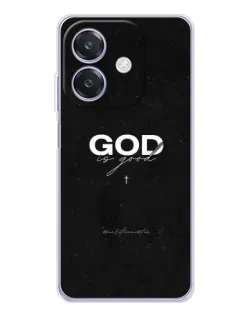 Чехол для OPPO A3 с картинкой «GOD — Бог над всем»