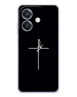 Чехол для OPPO A3 с картинкой «Тонкий крест»